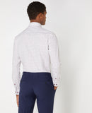 Slim Cotton L/s Shirt - Light Wine