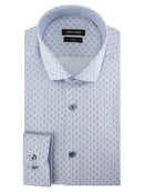 Slim Kirk L/s Shirt - Light Blue