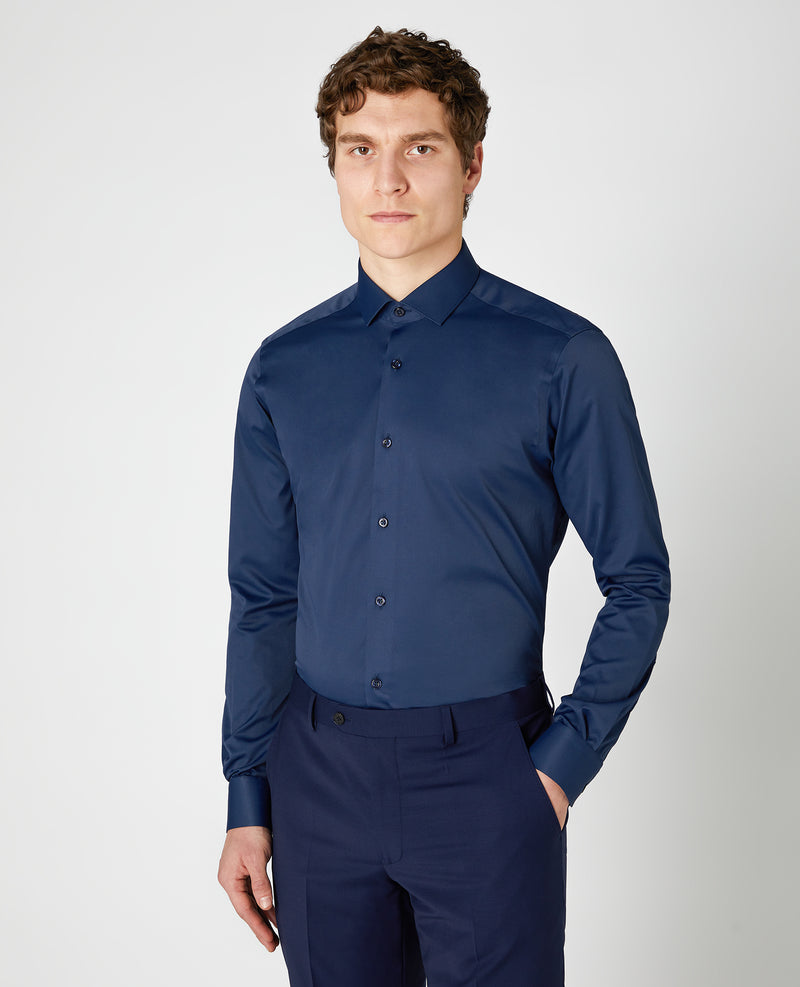 Slim/F Kirk Shirt - Navy1