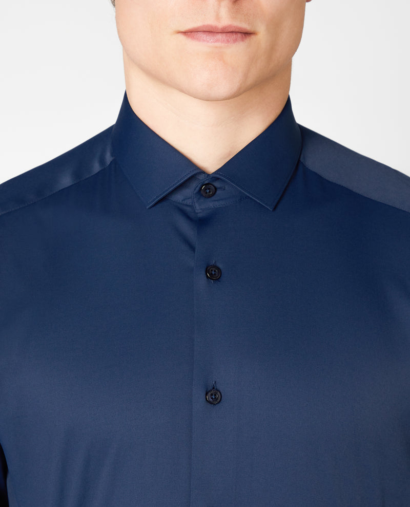 Slim/F Kirk Shirt - Navy1