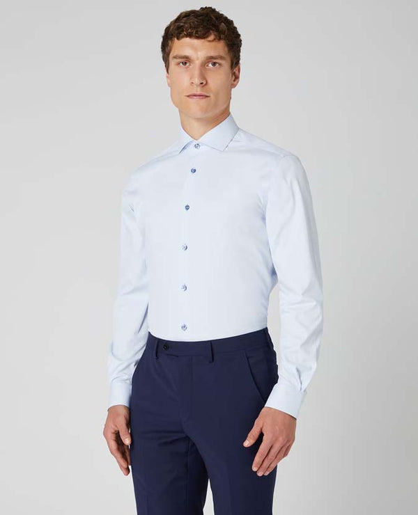 Tapered/F Frank Shirt - Light Blue