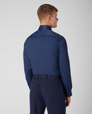 Seville Long Sleeve Formal Shirt - Navy1