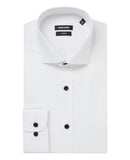 Frank Tapered Fit Shirt - White