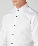 Frank Tapered Fit Shirt - White
