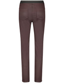 Inspiring Art Nouveau Trouser - Dark Chestnut