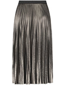 Inspiring Soft Power Skirt - Black/silver/taupe