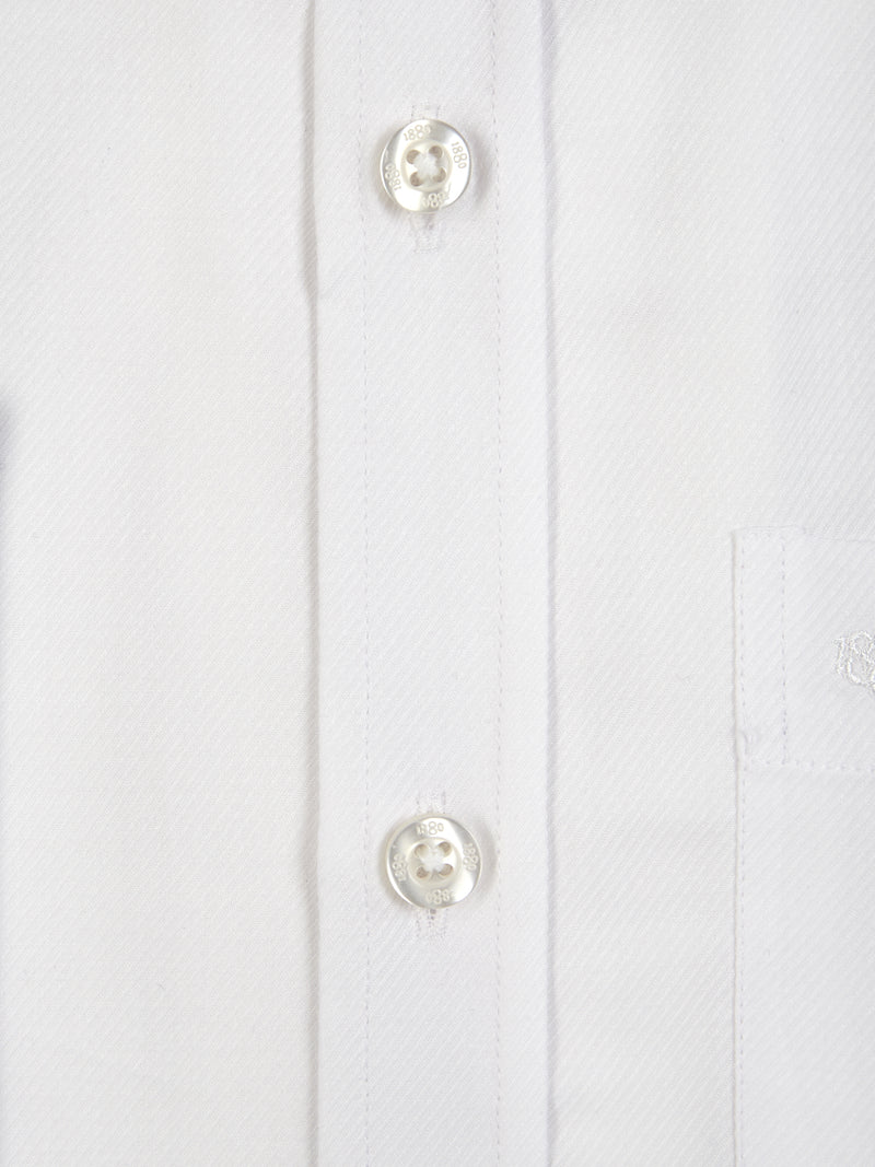 Cadiz/F Newton Plain Shirt - White