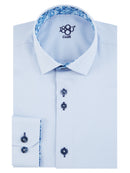 Toulon / F Newton Shirt - Light Blue Grey