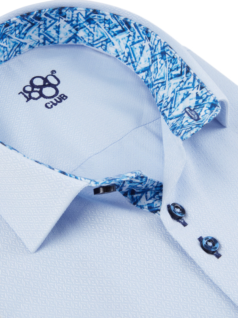 Toulon / F Newton Shirt - Light Blue Grey