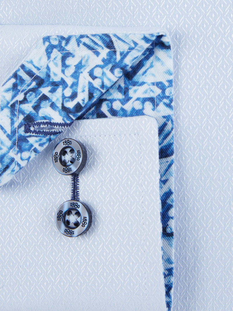 Toulon / F Newton Shirt - Light Blue Grey