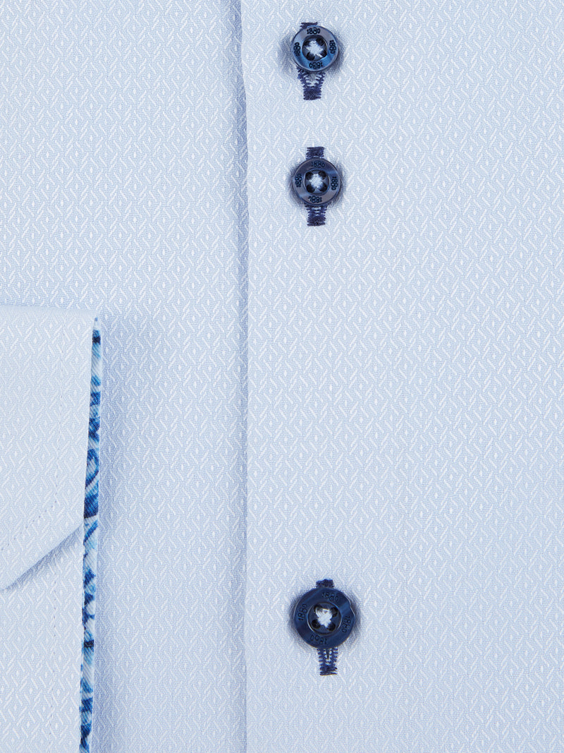 Toulon / F Newton Shirt - Light Blue Grey