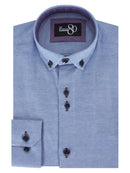 Henley/C Ben Shirt - Sky Blue