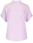 Floral Simplicity 1/2 Sleeve Blouse - Light Viola