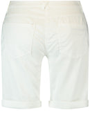 Floral Simplicity Shorts - White/white