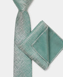 Tie & Pocket Set - Olive