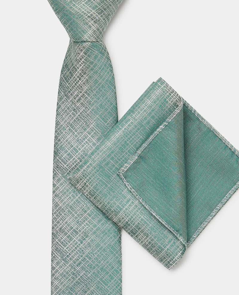 Tie & Pocket Set - Olive
