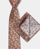 Tie & Pocket Set - Light Orange