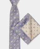 Tie & Pocket Set - Wheat/oatmeal