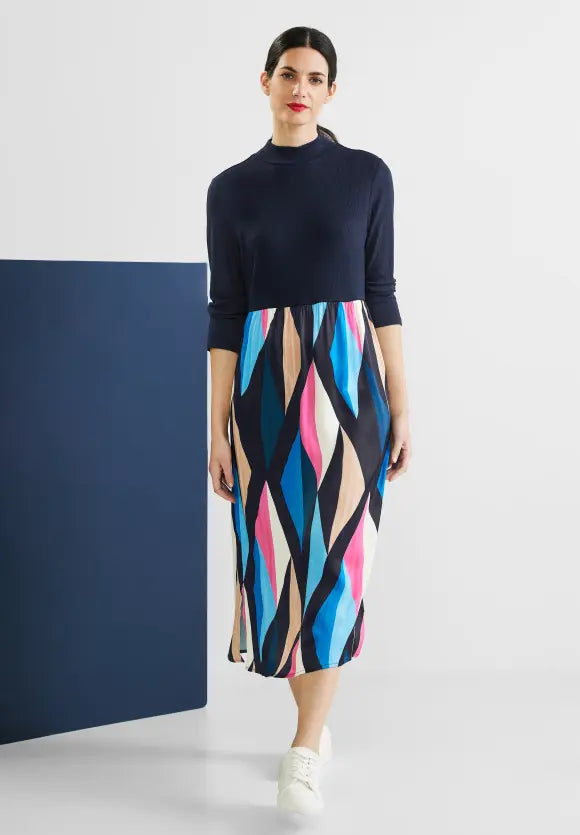 Midi Dress - Deep Blue