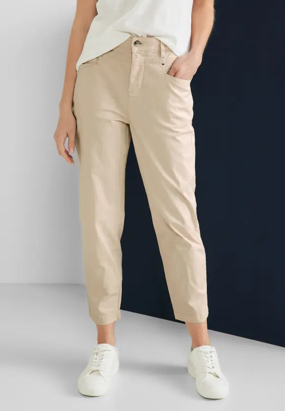 Papertouch Twill Trouser - Light Smooth Sand