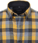 Long Sleeve Check Shirt - Yellow