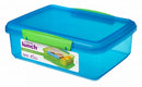 2 Litre Klip Lunch Box Assorted Colours