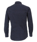 Long Sleeve Print Shirt - Brown