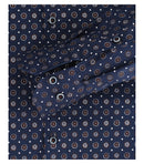 Long Sleeve Print Shirt - Brown