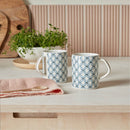 Porcelain Modern Deco Small Mug