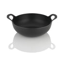 24cm Cast Iron Balti Dish - Satin Black