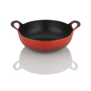 24cm Cast Iron Balti Dish - Cerise