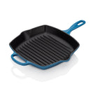 26cm Signature Cast Iron Square Grillit - Marseille Blue