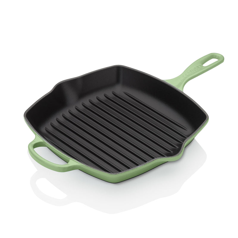26cm Square Cast Iron Grill Pan - Rosemary