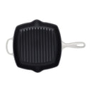 26cm Signature Cast Iron Square Grillit - Meringue