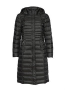 Long Padded Coat - Dark Olive