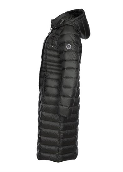 Long Padded Coat - Dark Olive