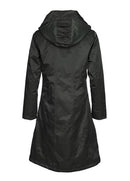 Long Rain Proof Coat - Dark Olive