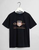 Archive Shield Short Sleeve T-shirt - Evening Blue