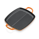 Shallow Cast Iron Rectangular Grill 30cm - Volcanic