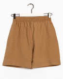 Linen Shorts - Warm Khaki