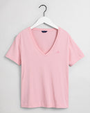 The Original V-Neck Tee - Preppy Pink