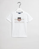 Archive Shield Short Sleeve T-shirt - White