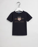 Archive Shield Short Sleeve T-shirt - Evening Blue