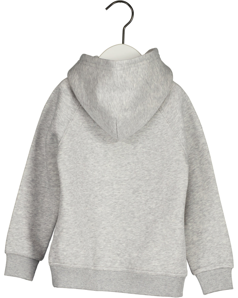 Archive Shield Hoodie - Light Grey Melange