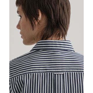 Broadcloth Striped Shirt - Classic Blue