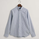 Oxford Stripe Shirt - College Blue