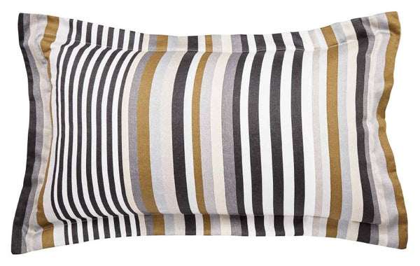 Rosita Oxford Pillowcase - Charcoal