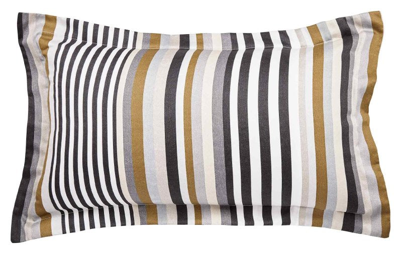 Rosita Oxford Pillowcase - Charcoal