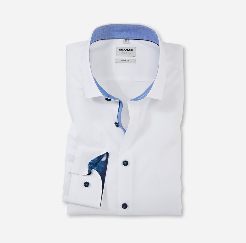 Level 5 Body Fit Shirt - White