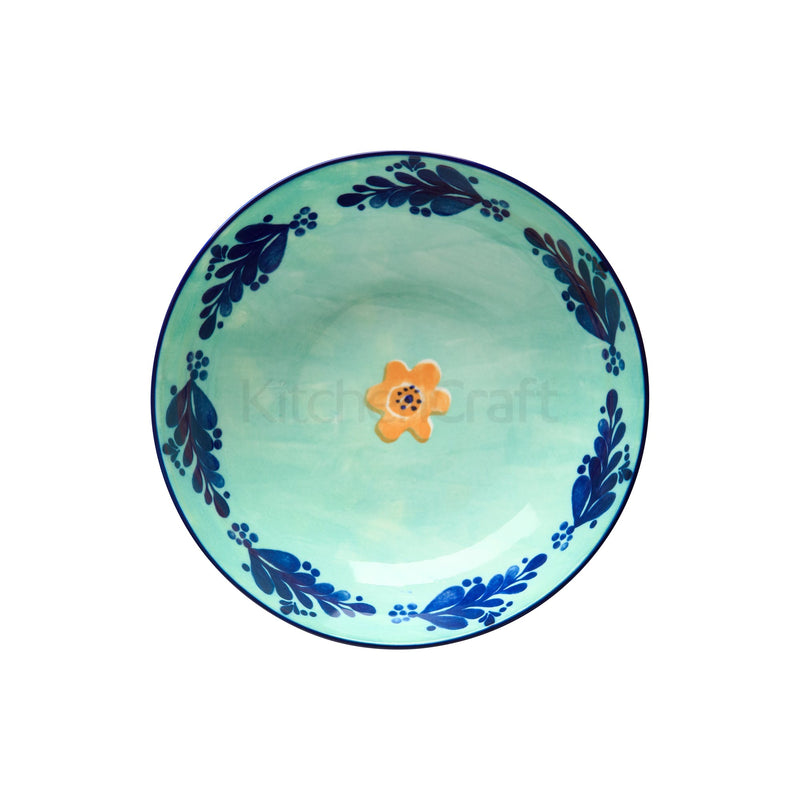Majolica Teal 20cm Coupe Bowl